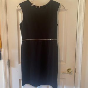Kardashian Kollection black dress with zip